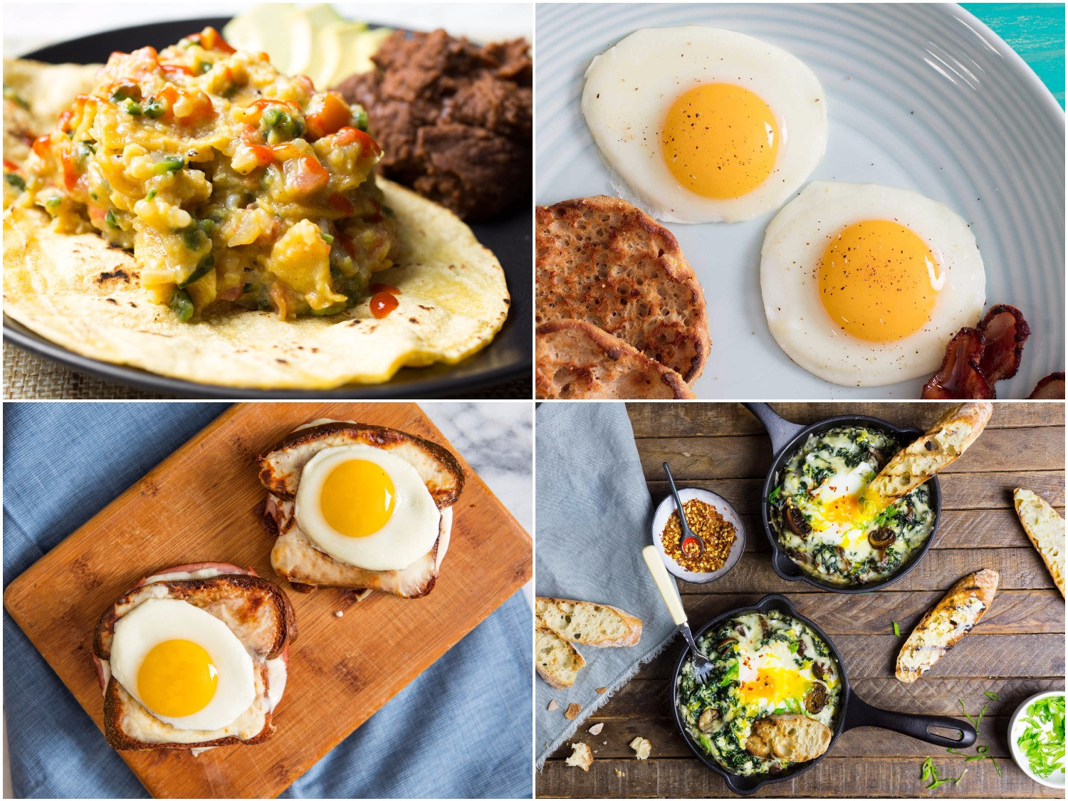 Eggs For Breakfast
 30 Egg Breakfast Recipes to Start Your Day