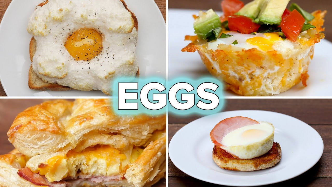 Eggs For Breakfast
 5 Egg Recipes For Breakfast Lovers • Tasty