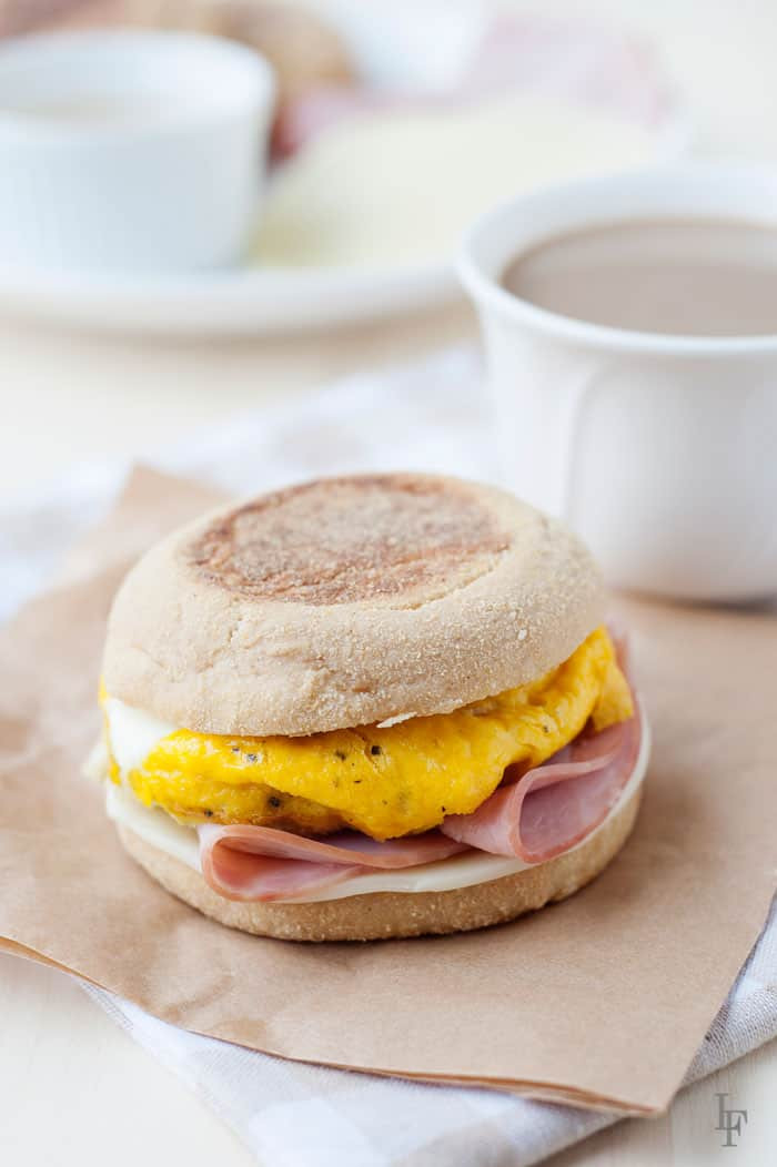 English Breakfast Muffin Recipe
 Homemade English Muffin Breakfast Sandwiches