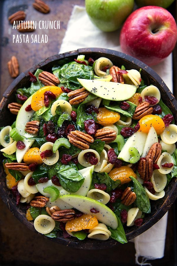 Fall Pasta Salad
 30 of the BEST Pasta Salad Recipes Kitchen Fun With My