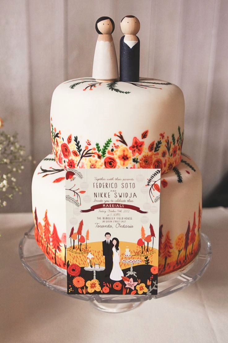 Fall Wedding Cakes Ideas
 5 Ideas for Amazing Autumn Wedding Cakes Chic Vintage Brides