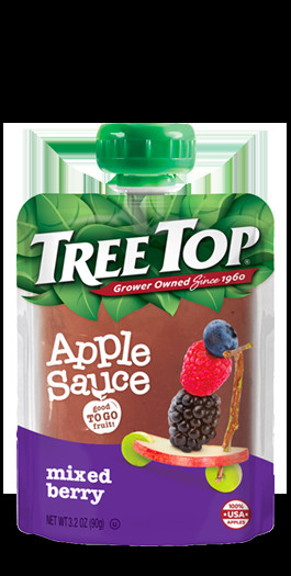 Fiber In Applesauce
 Mixed Berry AppleSauce Fruit Pouch 3 2 oz