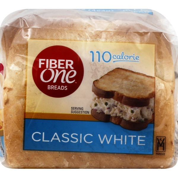 Fiber In White Bread
 Fiber e 100 Calorie Bread White 16 oz from Market