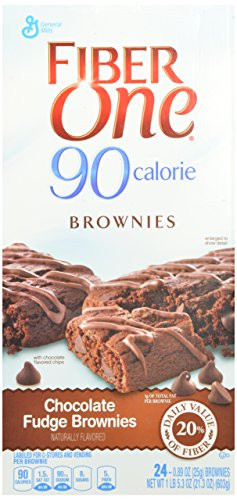 Fiber One Brownies
 Fiber e 90 Calorie Chocolate Fudge Brownies 89 oz 24