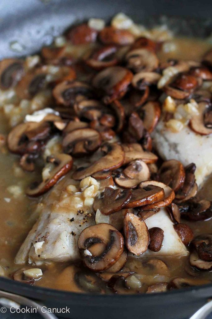 Fish And Mushrooms Recipes
 Baked Fish Marsala Recipe with Mushrooms Healthy Dinner
