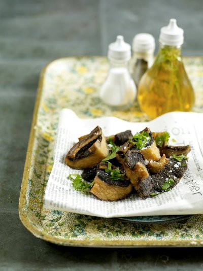 Fish And Mushrooms Recipes
 Mushrooms fish and chips style with posh vinegar