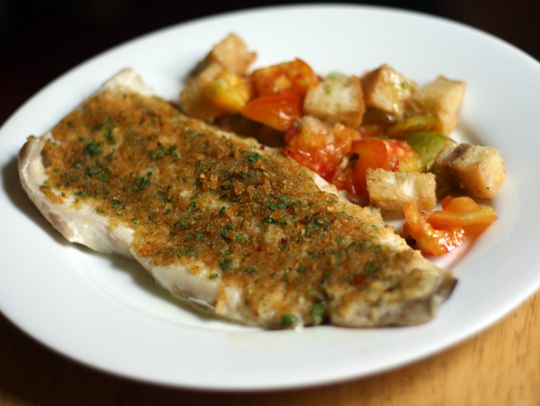Fish For Dinner
 Dinner Tonight Baked Fish with Savory Bread Crumbs Recipe