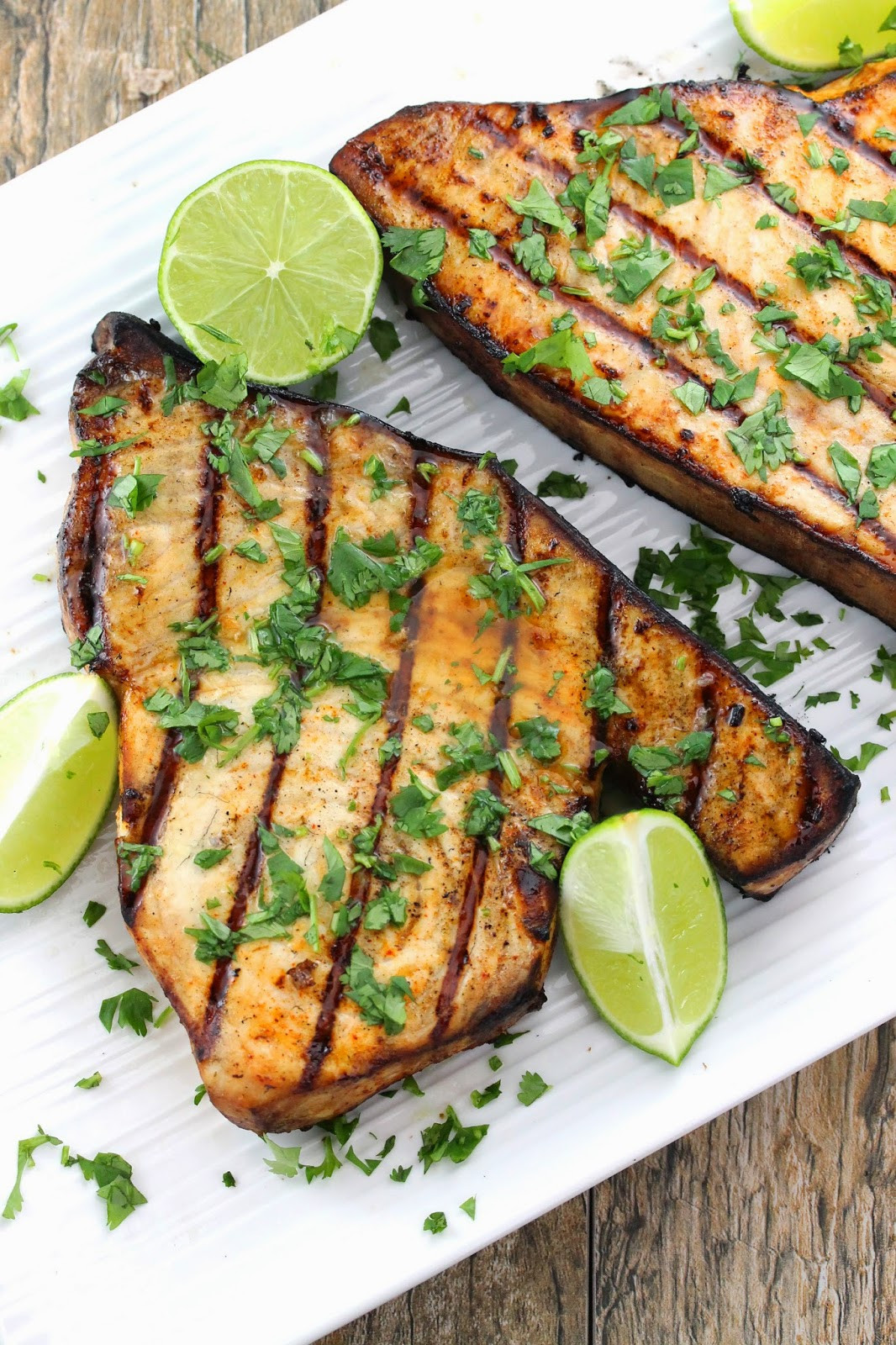 Fish Recipes For Dinner
 cilantro lime grilled swordfish