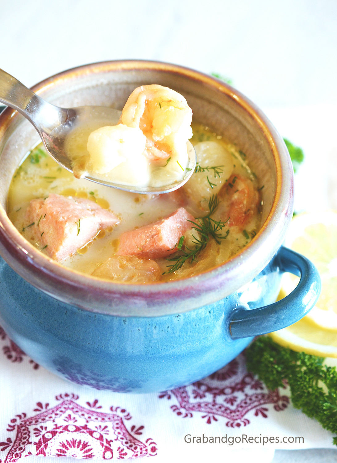 Fish Soup Recipes
 Creamy Fish Soup
