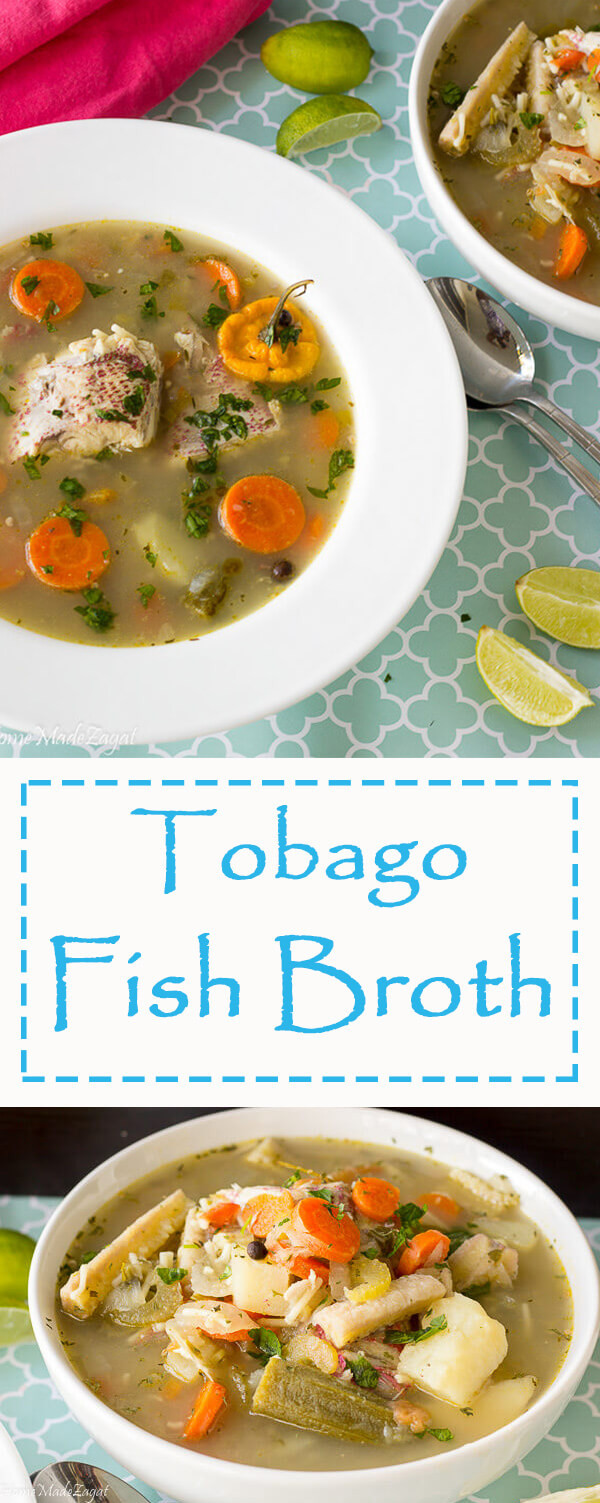 Fish Soup Recipes
 Tobago Fish Broth Soup