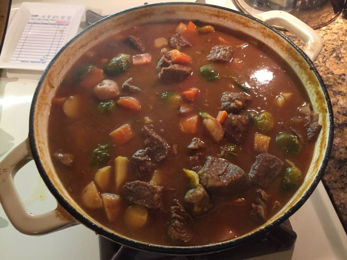Food Network Beef Stew
 Rainy day beef stew tonight