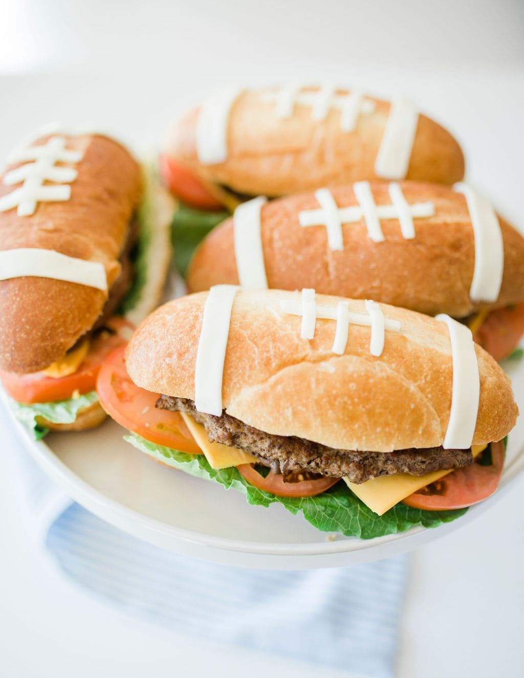 Football Dinners Recipes
 Football Burgers Recipe