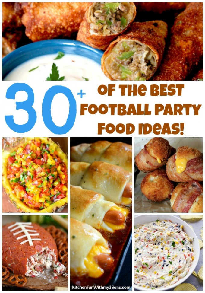 Football Dinners Recipes
 30 the BEST Football Party Food Kitchen Fun With My 3 Sons