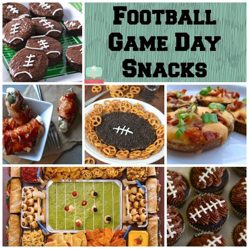 Football Snacks Recipes
 Super Bowl Football Themed Recipes