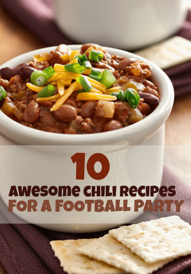 Football Snacks Recipes
 Football Party Ideas 10 Really Easy Chili Recipes