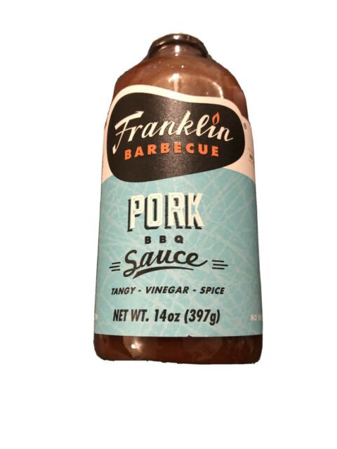 Franklin Bbq Sauce
 Franklin Barbeque Pork BBQ Sauce 14oz