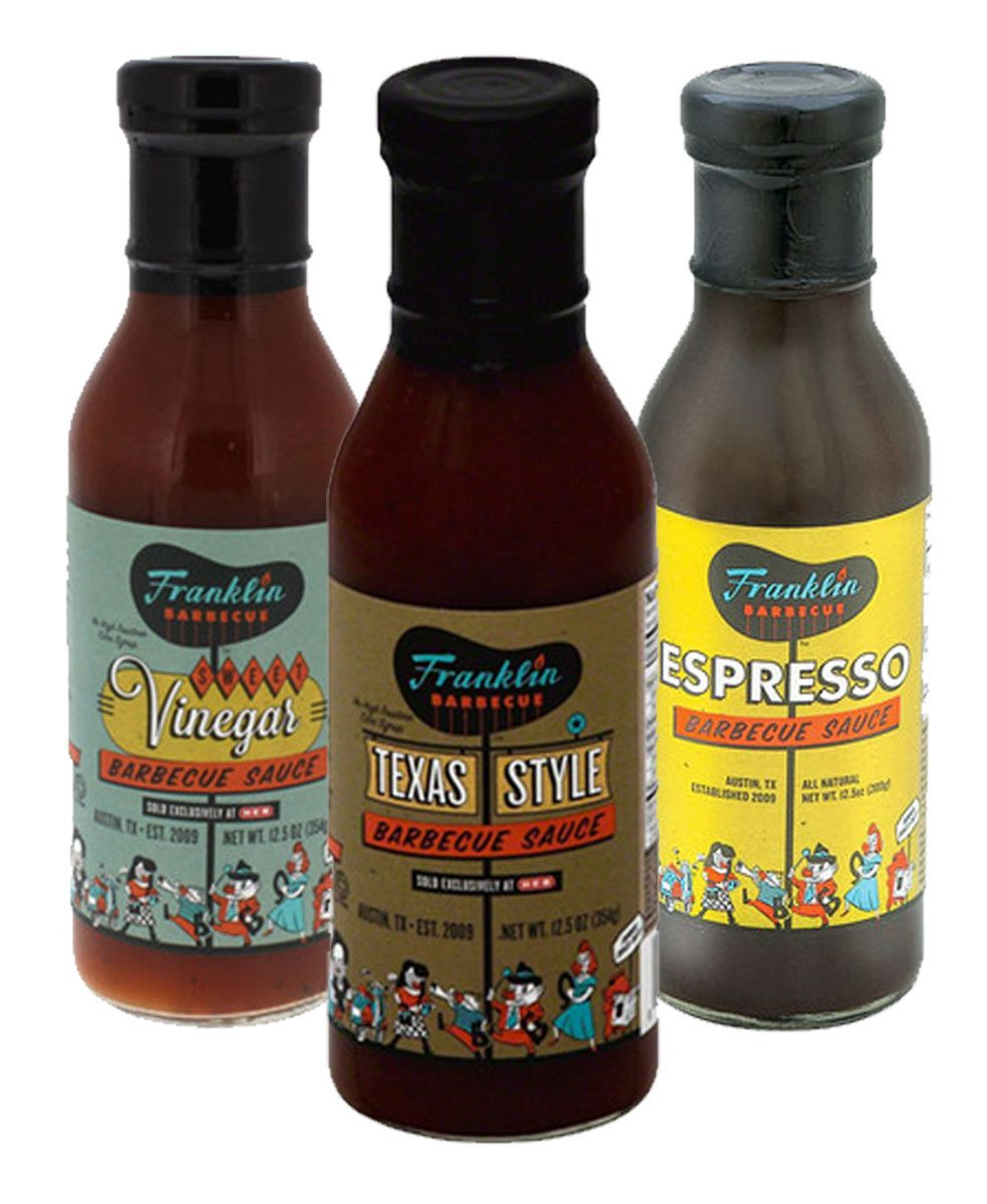 Franklin Bbq Sauce
 Franklin BBQ Sauce Trio With images
