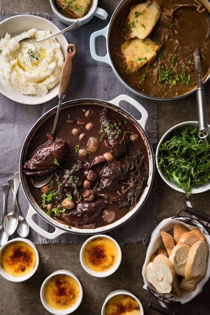 French Dinner Recipes
 Coq au Vin
