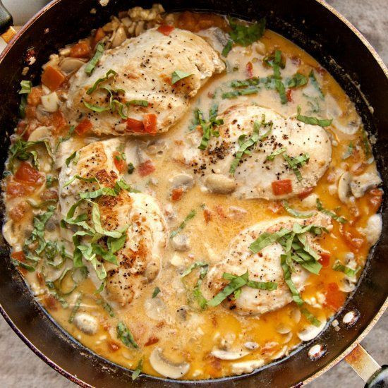 French Dinner Recipes
 Chicken Chasseur Recipe