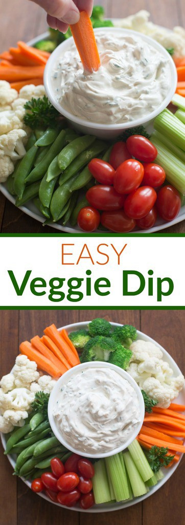 Fresh Vegetable Appetizers
 Easy Ve able Dip Recipe Tastes Better From Scratch