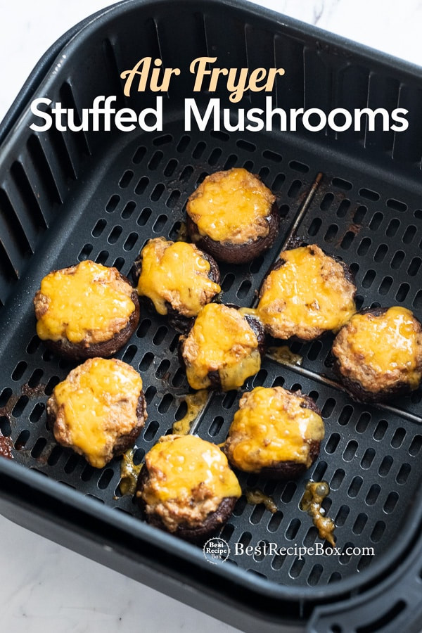 Fried Stuffed Mushroom
 Air Fried Stuffed Mushrooms Recipe in Air Fryer EASY