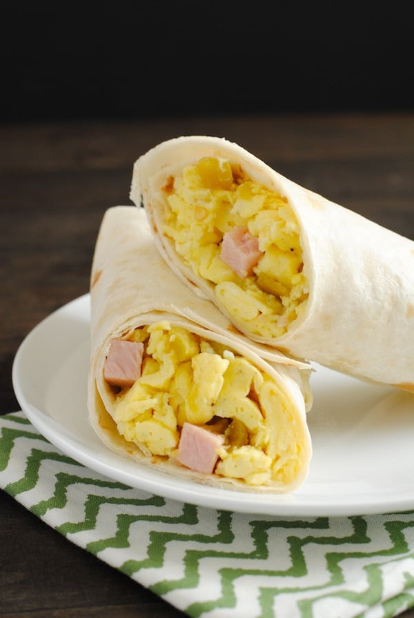 Frozen Breakfast Burrito Recipe
 Ham Egg and Green Chile Homemade Frozen Breakfast