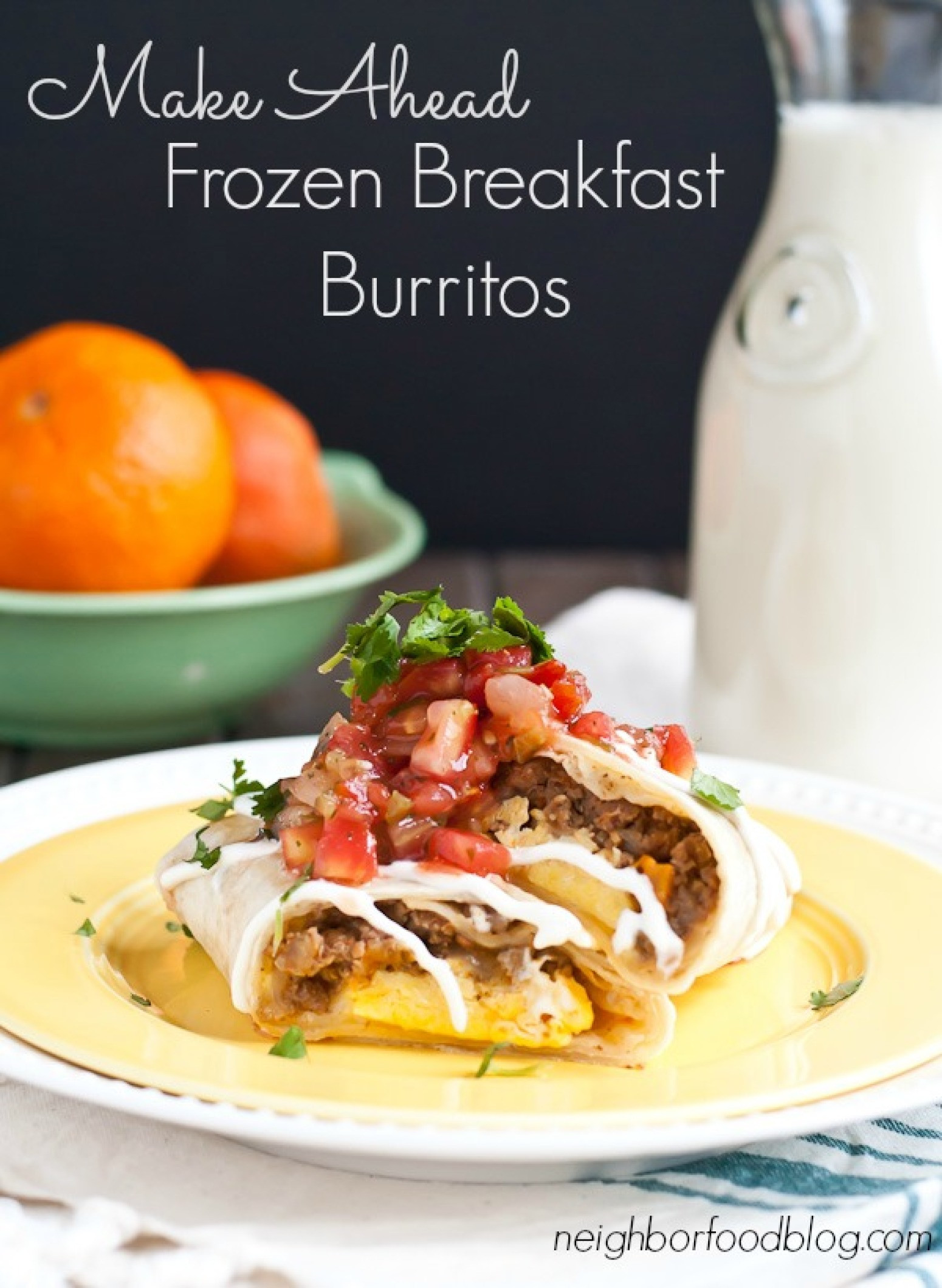 Frozen Breakfast Burrito Recipe
 Frozen Tex Mex Breakfast Burritos Recipe