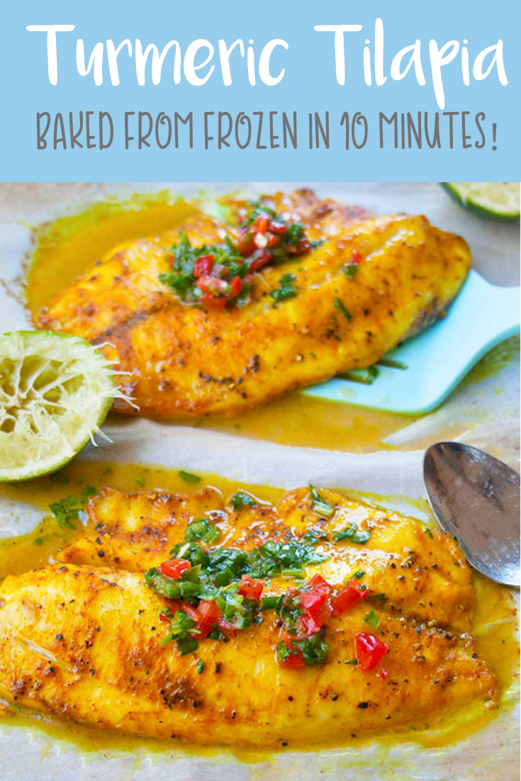Frozen Fish Recipes
 Turmeric Baked Tilapia Recipe