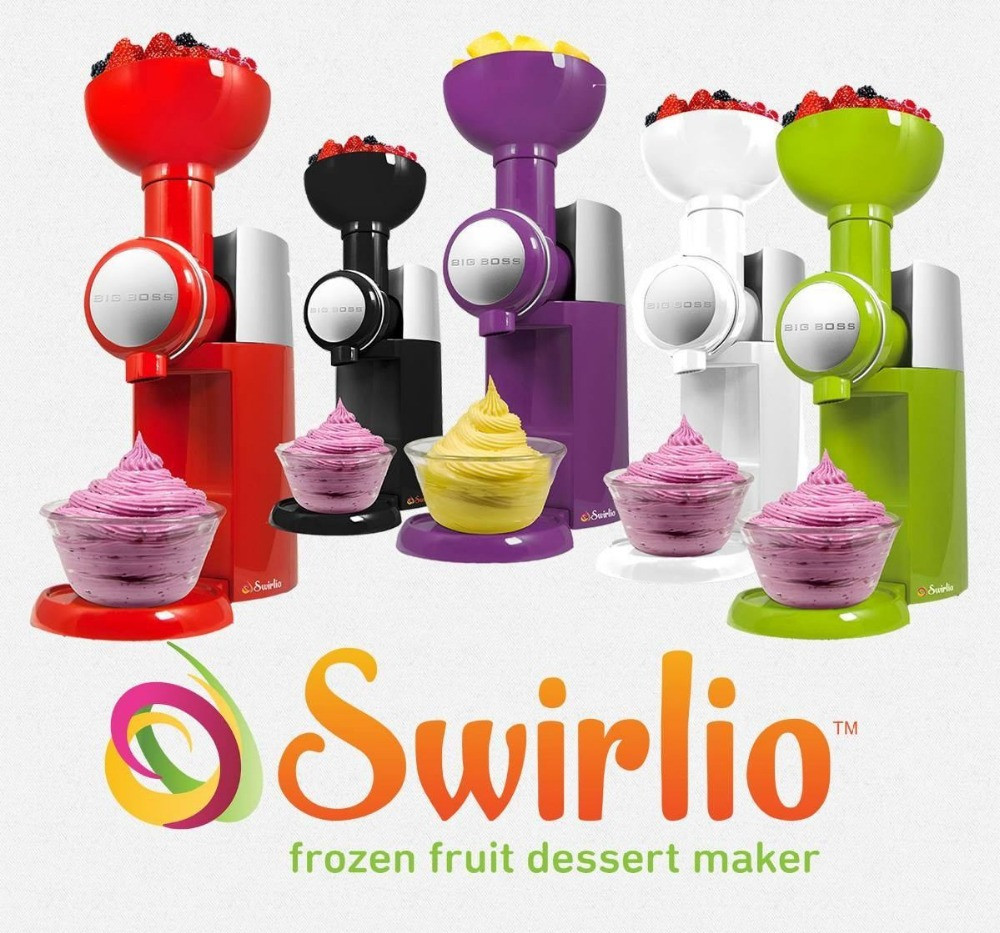 Frozen Fruit Dessert
 Big Boss Swirlio Frozen Fruit Dessert Maker Fruit Ice