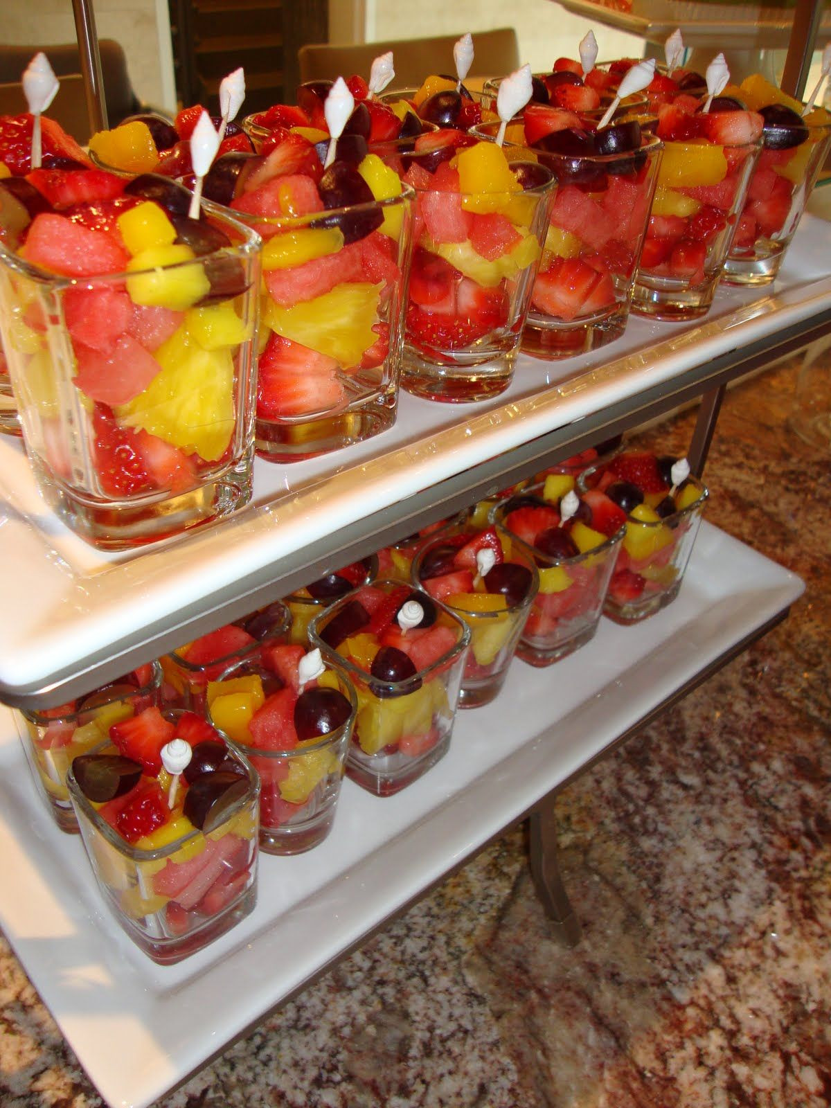 Fruit Appetizer Ideas
 Mixed fruit cups Party Ideas Fruits
