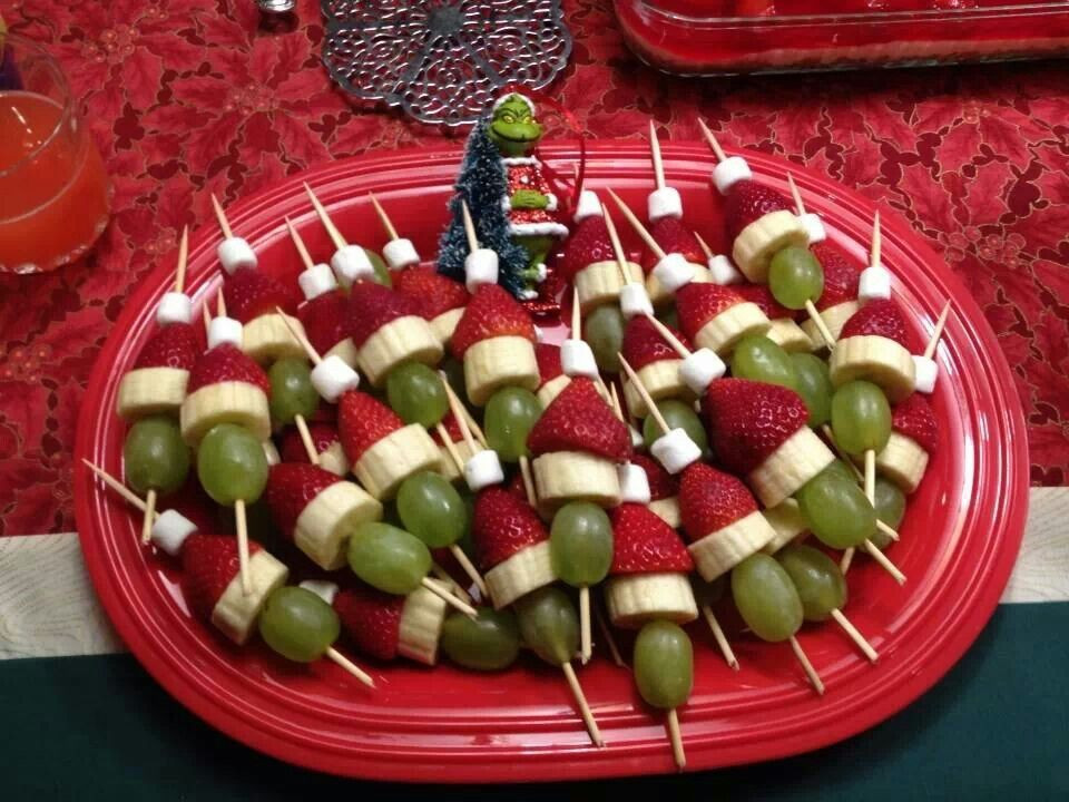 Fun Christmas Appetizers
 Grinch appetizer Easy fun Holidays