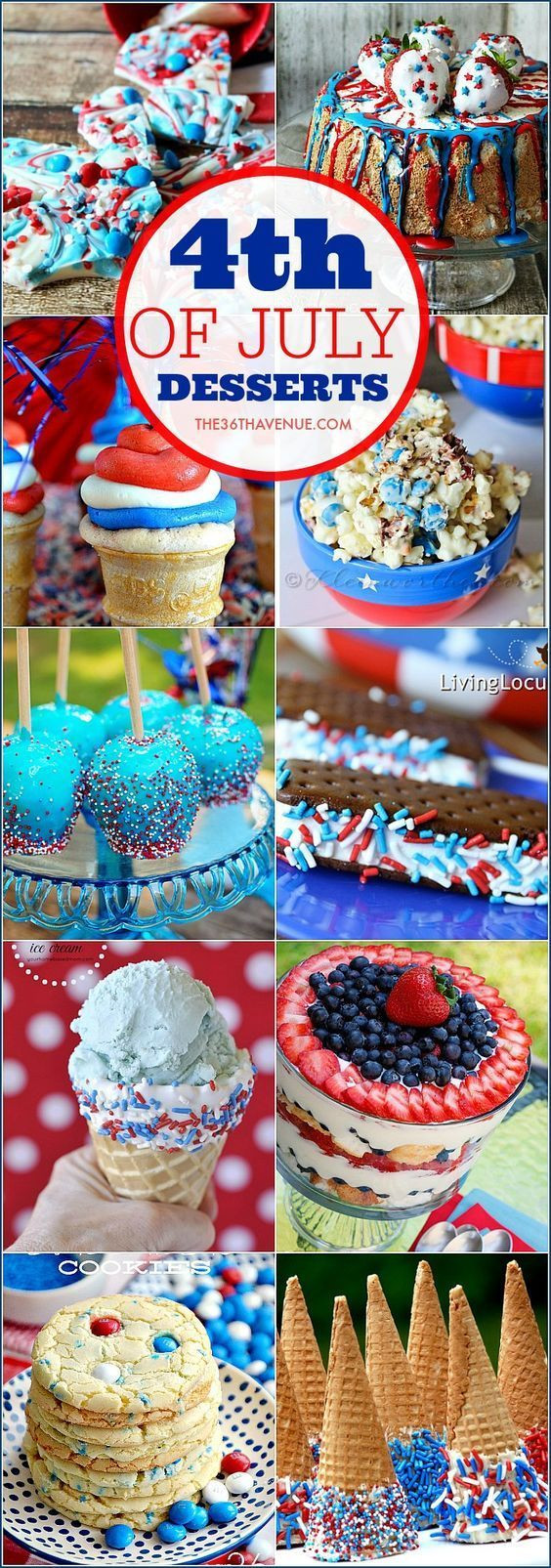 Fun Fourth Of July Desserts
 Fourth of July Desserts Patriotic Recipes