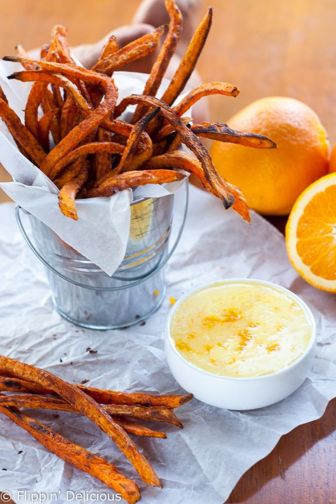 Gluten Free Appetizers Food Network
 Baked Sweet Potato Fries with Orange Zest Icing