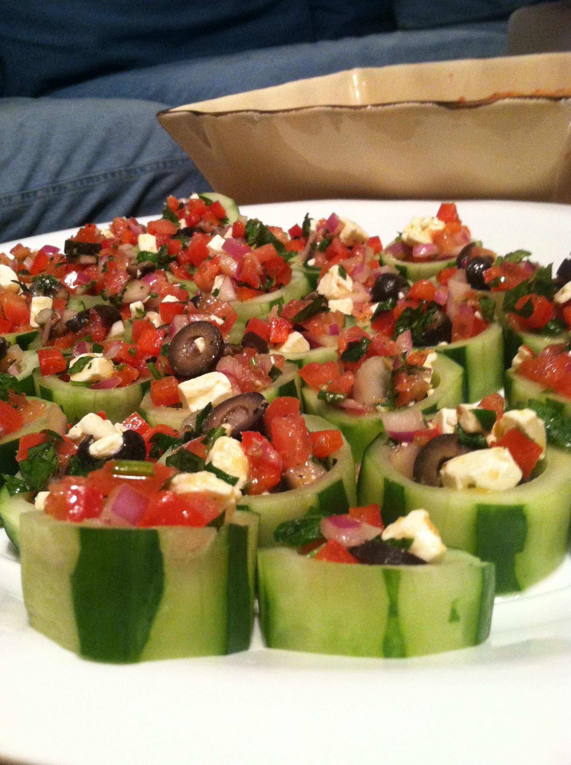 Gluten Free Appetizers For Parties
 PARTY PACKAGE Post 4 Mediterranean Cucumber Bites