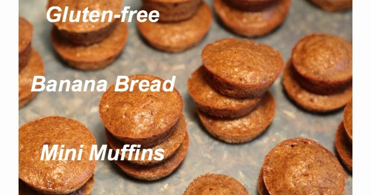 Gluten Free Banana Bread Muffins
 November Grey Gluten Free Banana Bread Muffins
