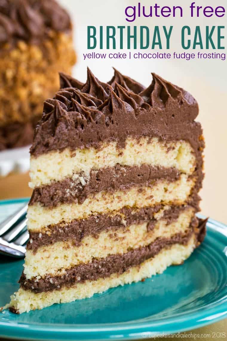 Gluten Free Birthday Cake Recipes
 Gluten Free Birthday Cake Yellow Cake with Chocolate