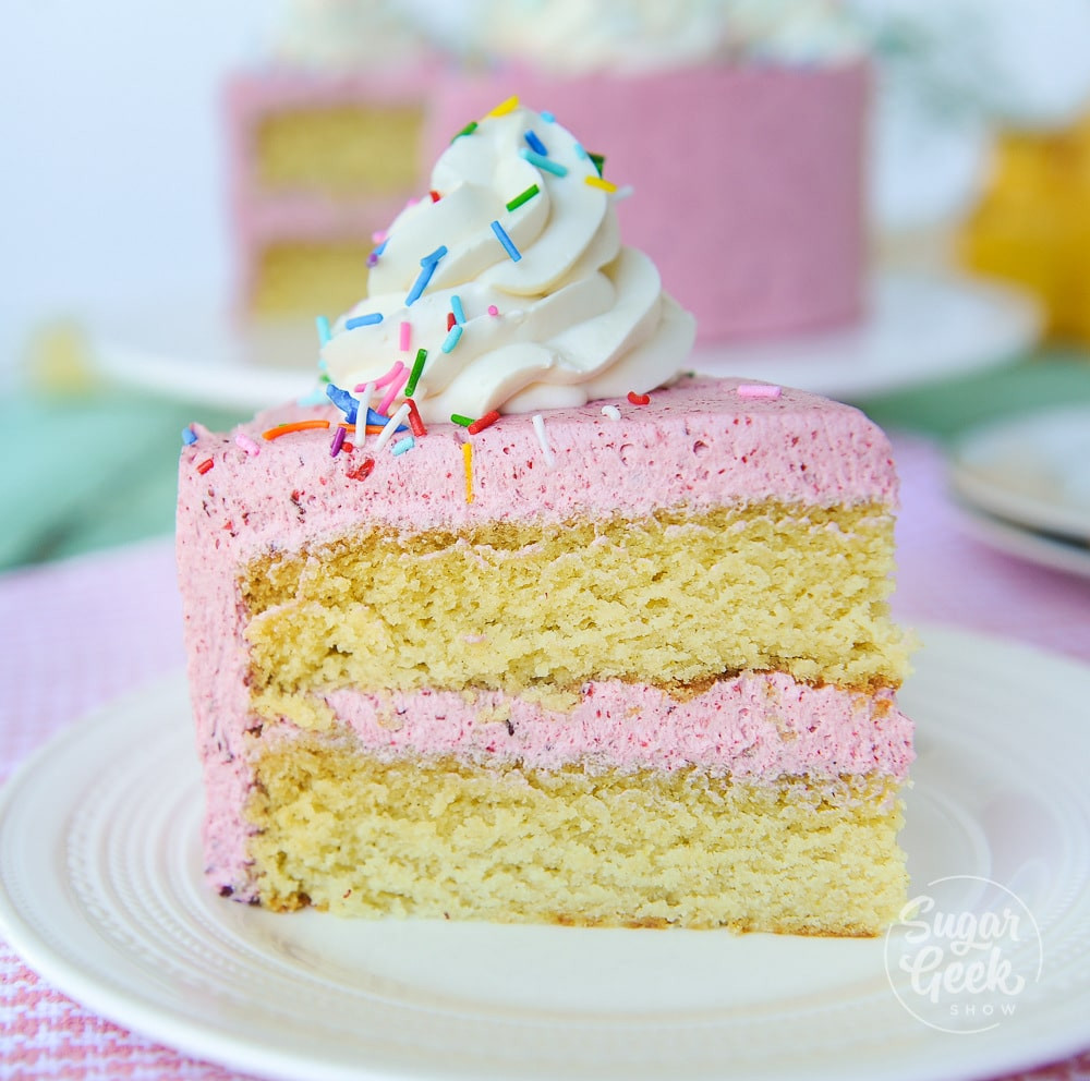 Gluten Free Birthday Cake Recipes
 Gluten Free Cake With Sugar Free Strawberry Frosting