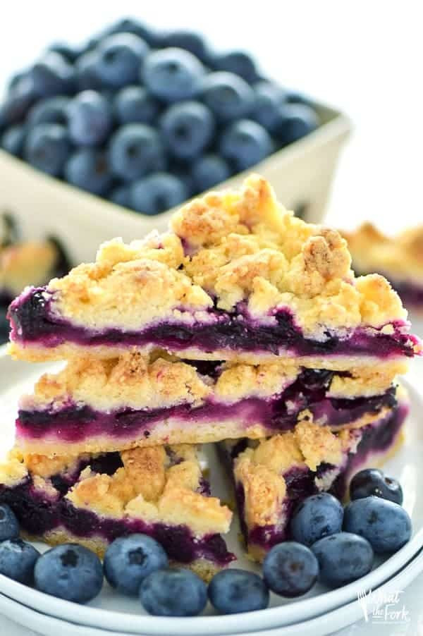 Gluten Free Blueberry Recipes
 Gluten Free Blueberry Crumb Bars What the Fork