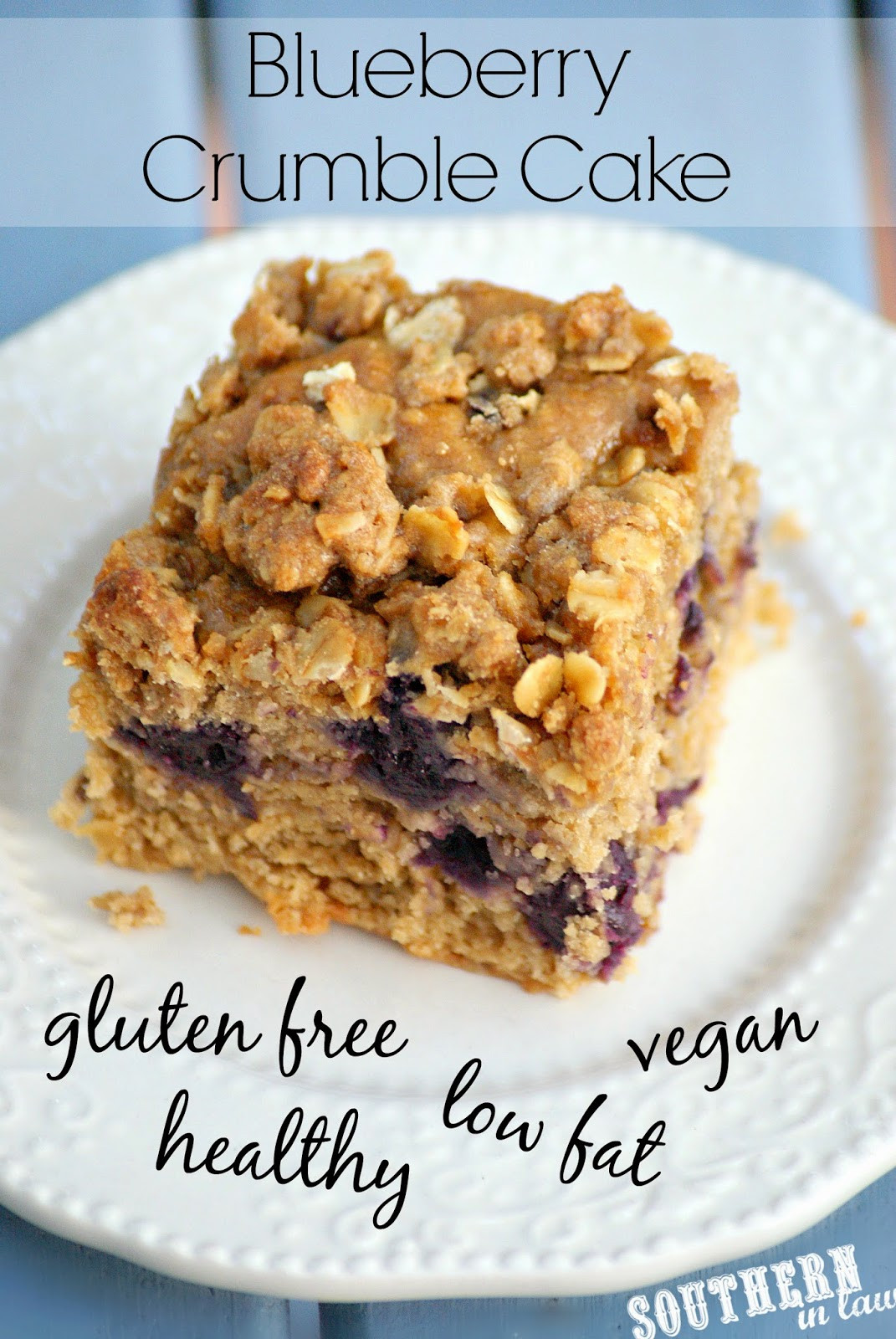 Gluten Free Blueberry Recipes
 Southern In Law Recipe Healthy Blueberry Crumble Cake