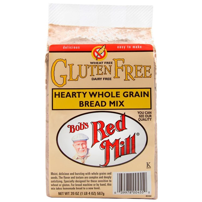 Gluten Free Bread Mix For Bread Machine
 Bob s Red Mill Gluten Free Hearty Whole Grain Bread Mix 20