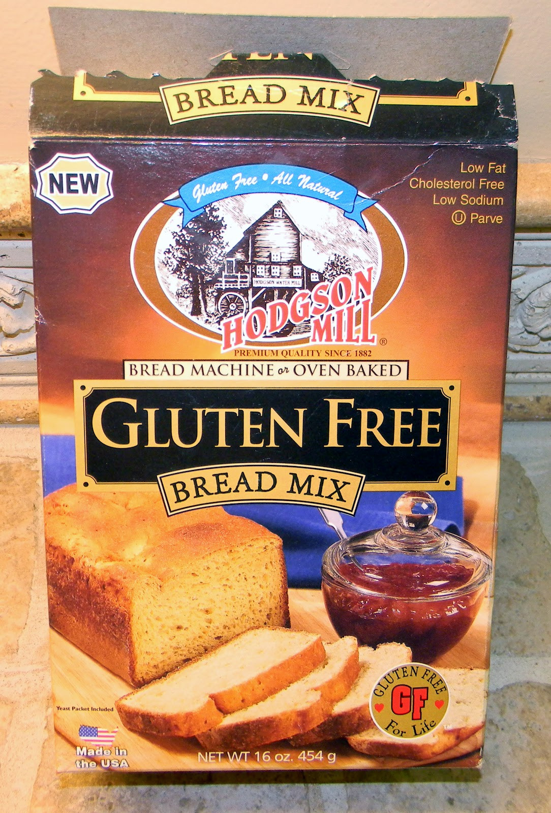 Gluten Free Bread Mix For Bread Machine
 4 U Gluten Free My First Loaf of Bread in New Bread Machine