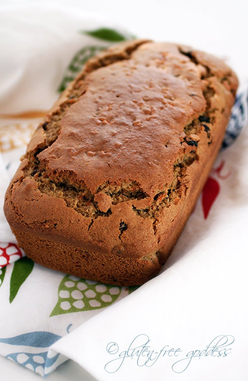 Gluten Free Carrot Bread
 Gluten Free Carrot Bread with Chai Spices