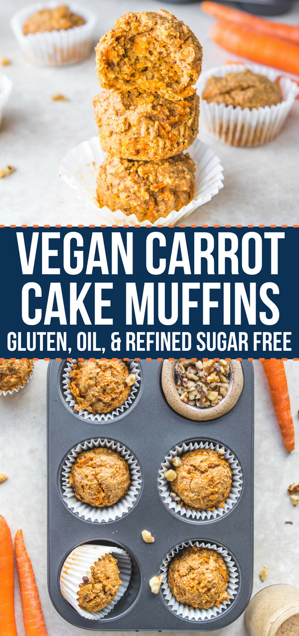 Gluten Free Carrot Cake Muffins
 Vegan Carrot Cake Muffins Gluten Free From My Bowl