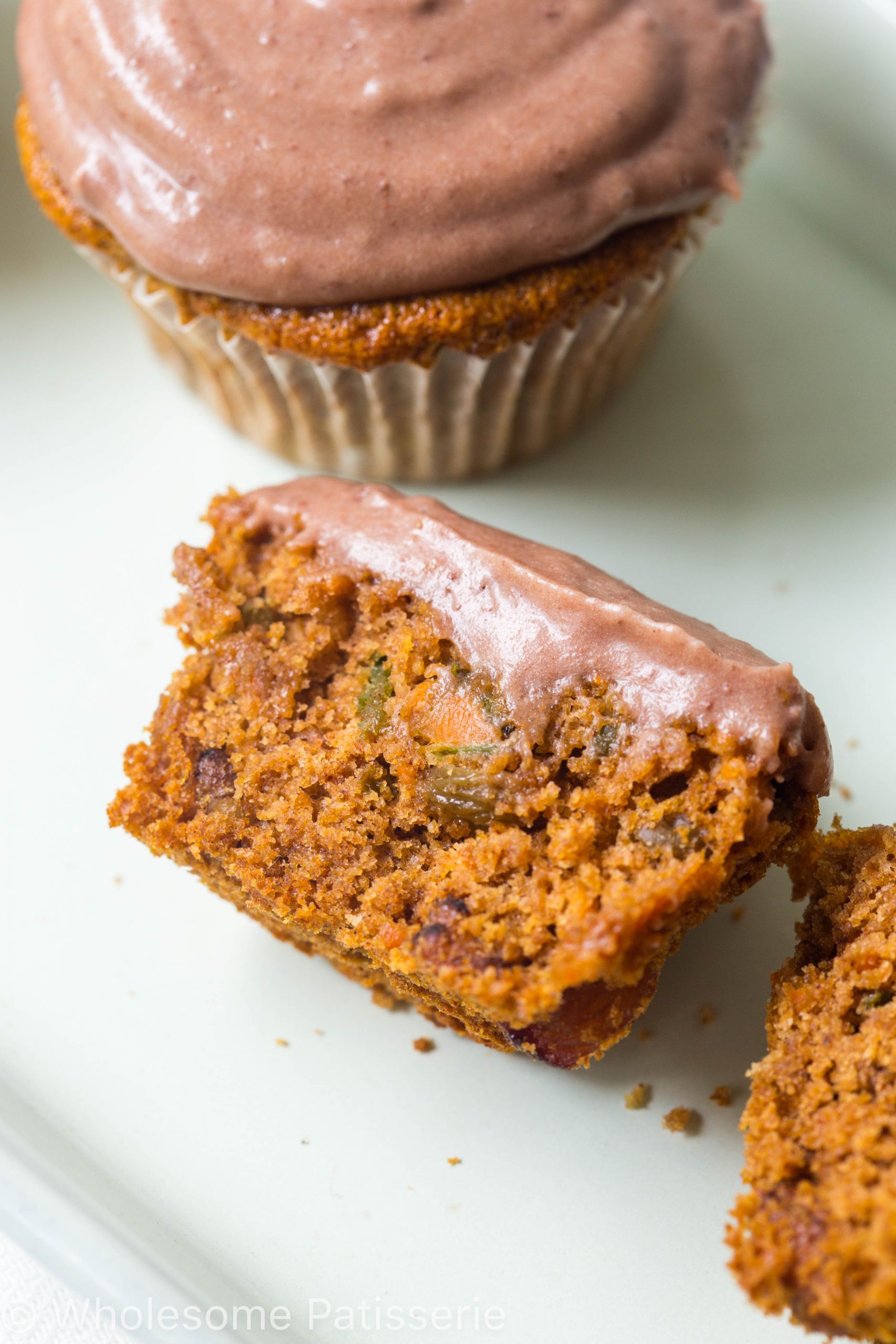 Gluten Free Carrot Cake Muffins
 Carrot Cake Muffins With Vegan Cream Cheese Chocolate Frosting