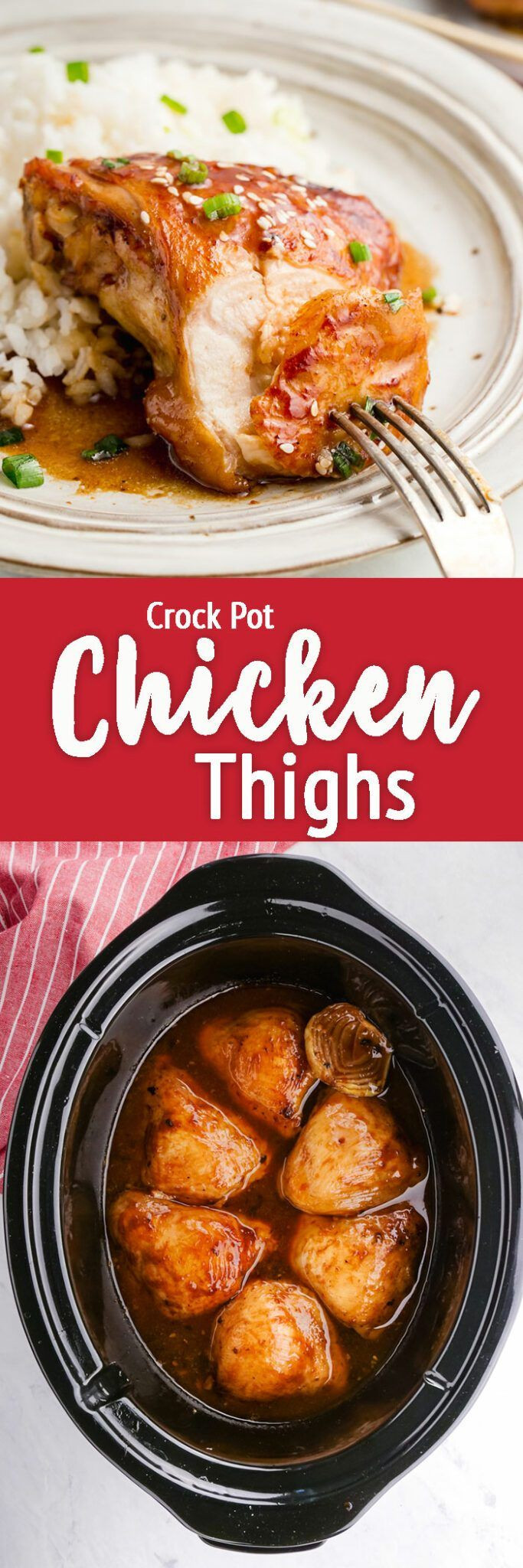 Gluten Free Chicken Thigh Recipes
 Crock Pot Chicken Thighs Easy Peasy Meals