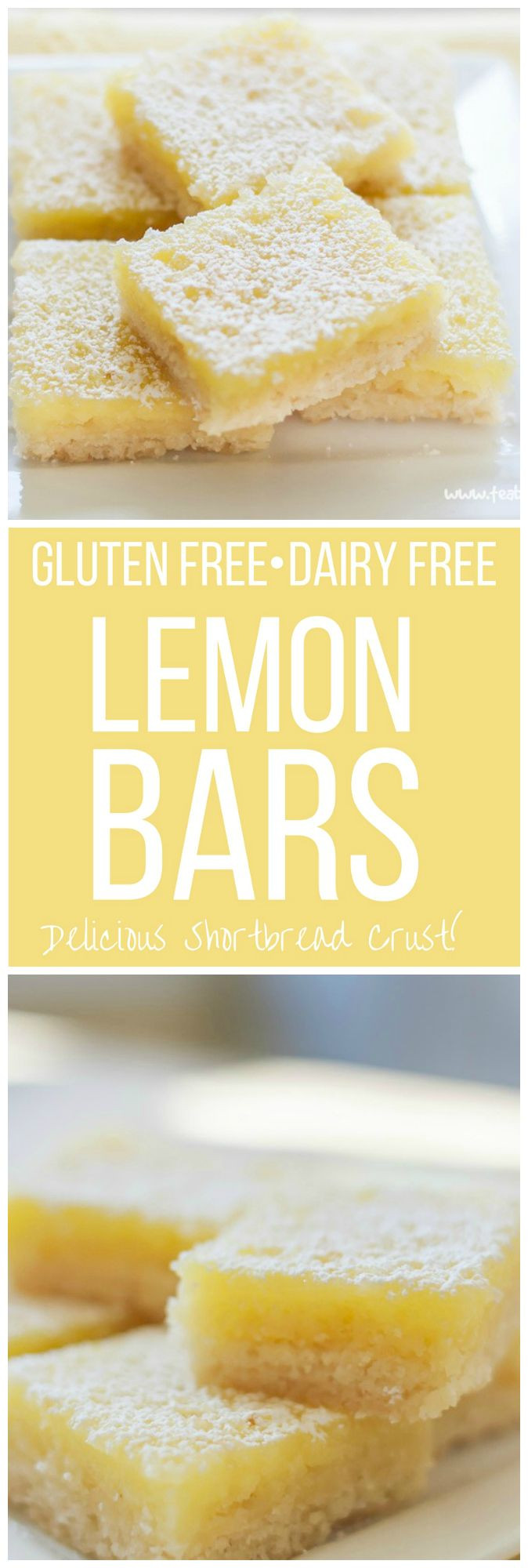 Gluten Free Dessert Bars
 A delicious Dairy Free and Gluten Free lemon bars recipe