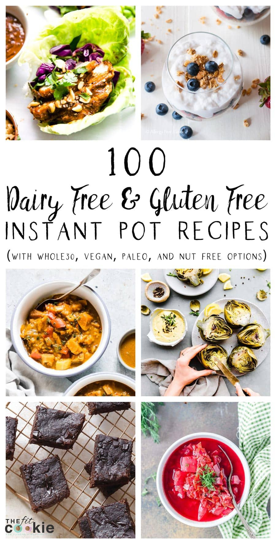 Gluten Free Instant Pot Recipes
 100 Dairy Free and Gluten Free Instant Pot Recipes • The