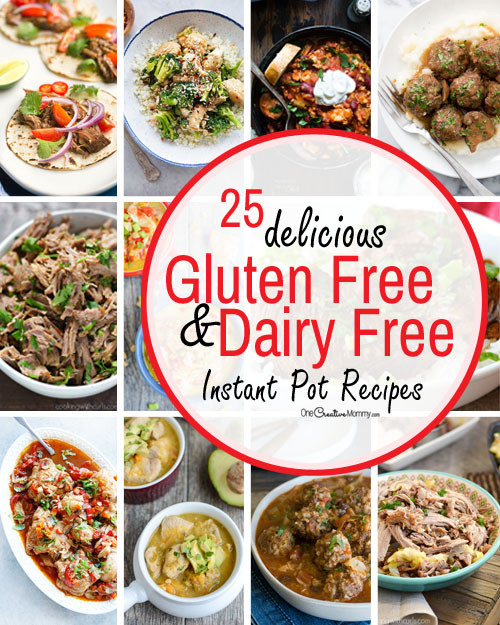 Gluten Free Instant Pot Recipes
 Gluten free instant pot recipes that are also dairy free