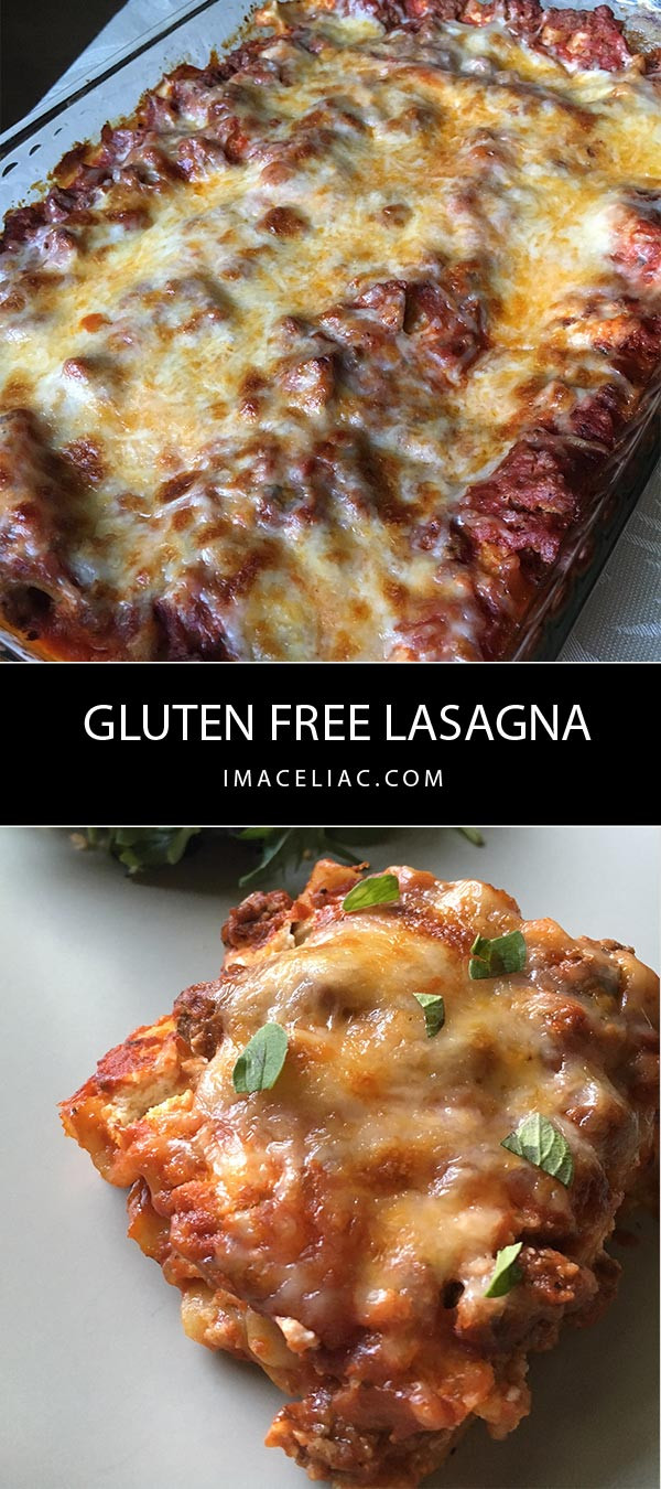 Gluten Free Lasagna Recipe
 Simple Homemade Gluten Free Lasagna I m A Celiac