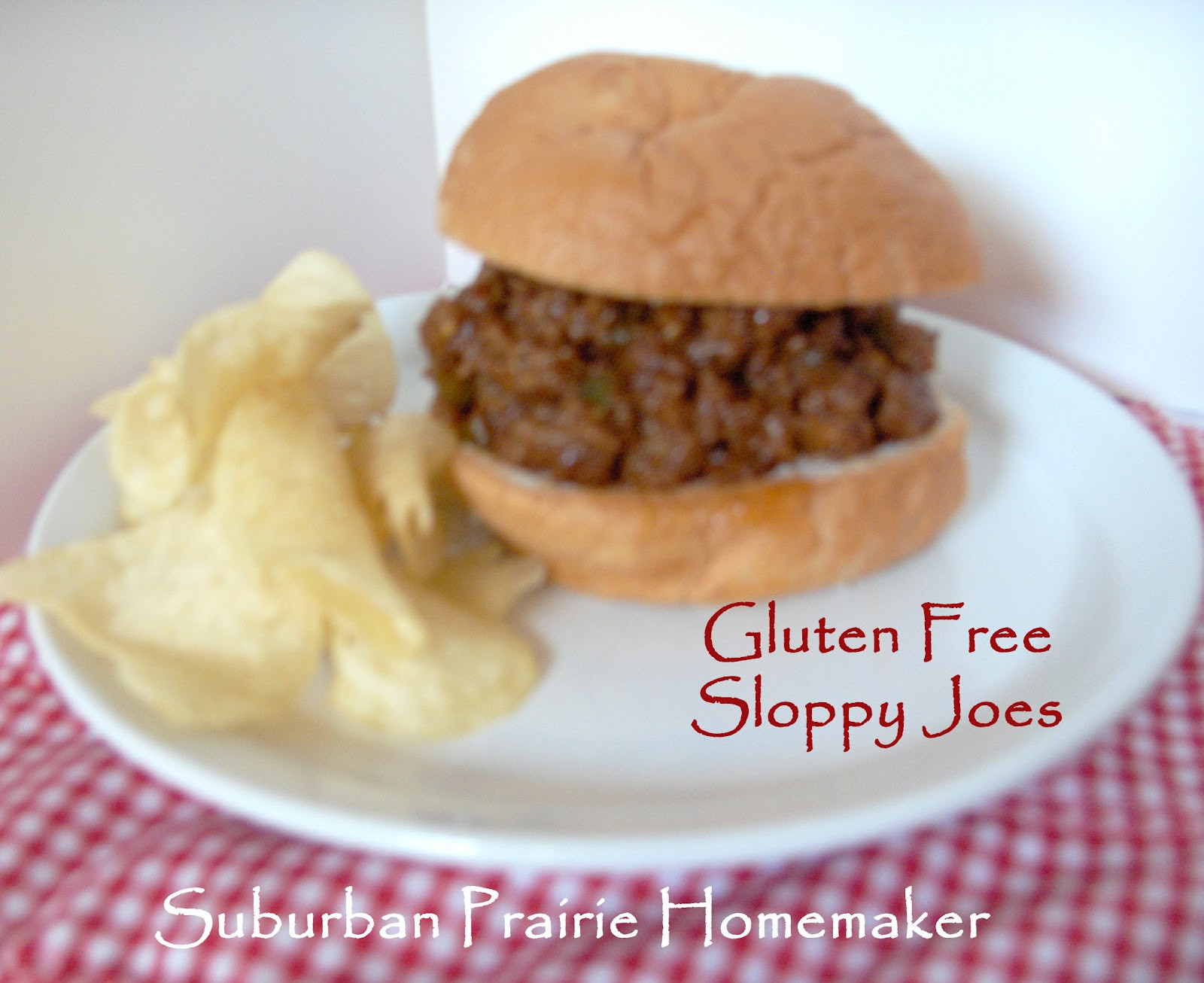 Gluten Free Sloppy Joes
 Suburban Prairie Homemaker Gluten Free Easy Sloppy Joes